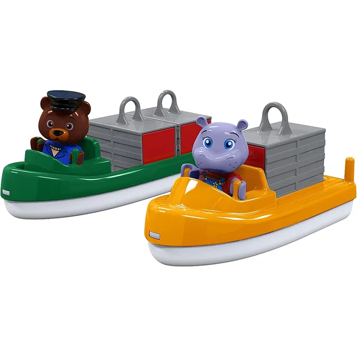 Big Spielwarenfabrik 8700000255 AquaPlay Container- und Transportboot