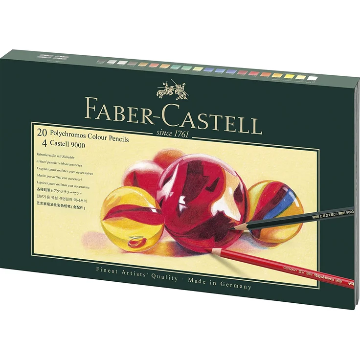 Faber-Castell Geschenkset Polychromos + Zubehör – Bild 1