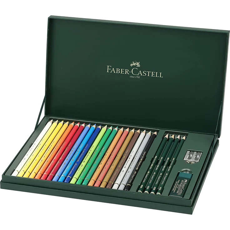Faber-Castell Geschenkset Polychromos + Zubehör – Bild 3
