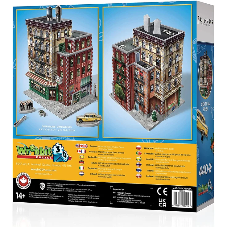Friends Central Perk Wrebbit 3D Puzzle - Preisvergleich – Bild 8