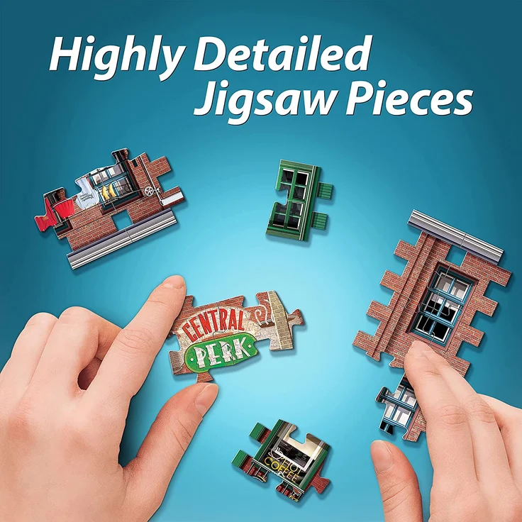 Friends Central Perk Wrebbit 3D Puzzle - Preisvergleich – Bild 5