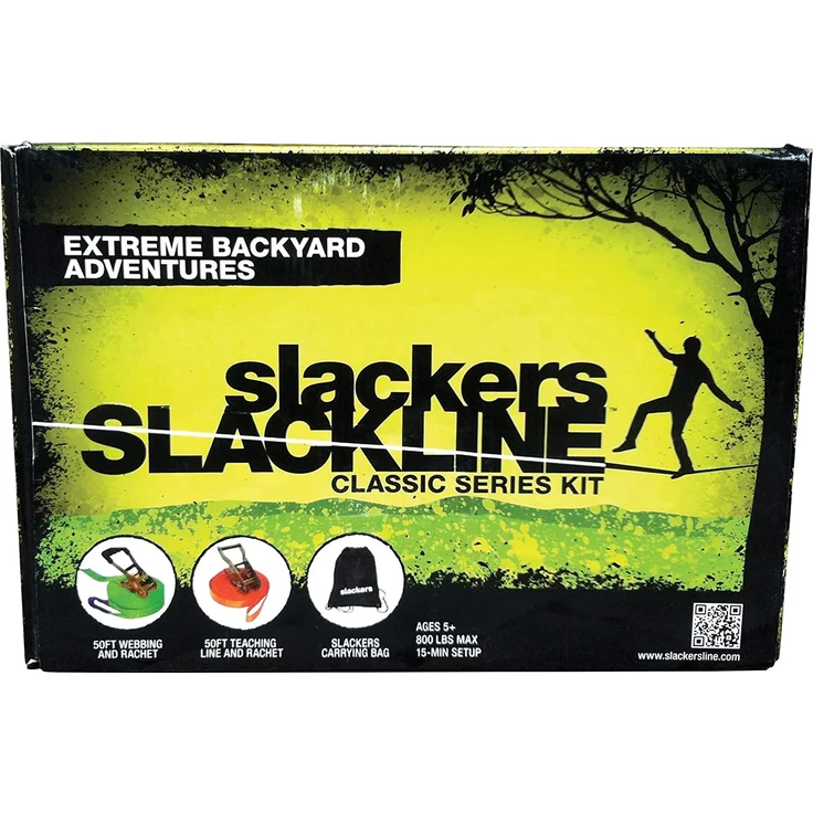 Slackers® Slackline Classic inkl. Teaching Line – Bild 6