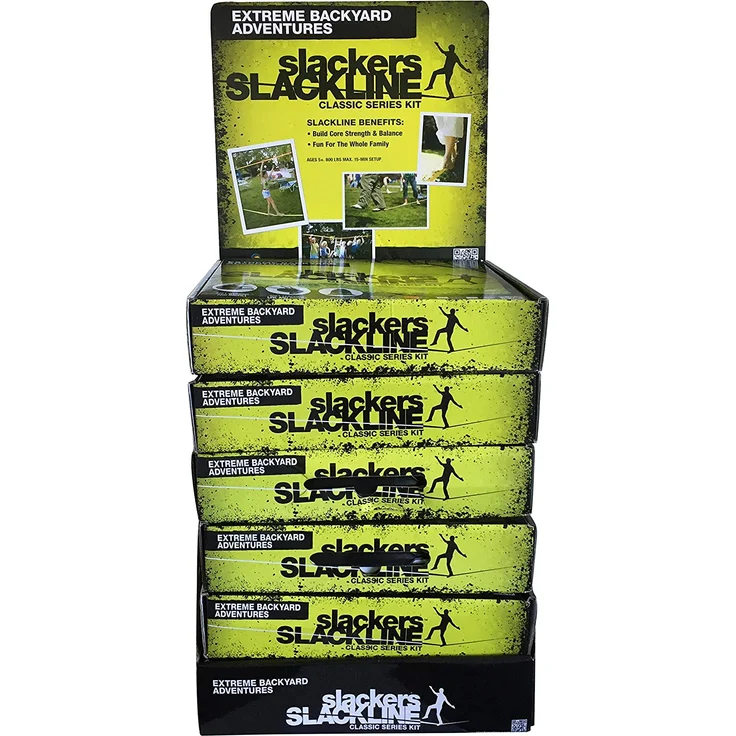 Slackers® Slackline Classic inkl. Teaching Line – Bild 3