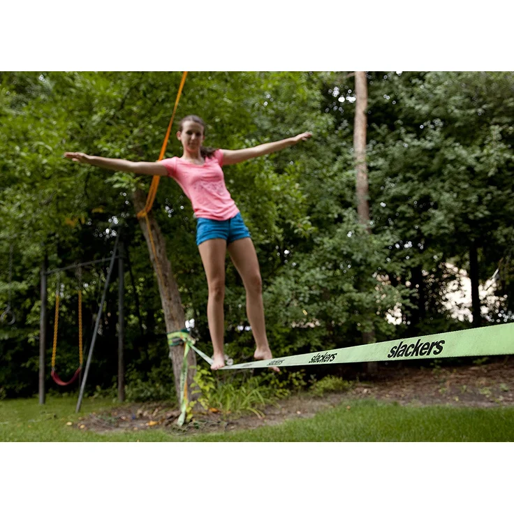 Slackers® Slackline Classic inkl. Teaching Line – Bild 4