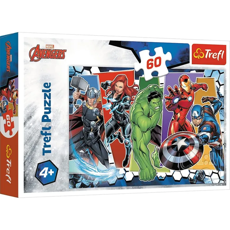 Trefl Puzzle 60el Invincible Avengers Disney Marvel 17357 Trefl p20