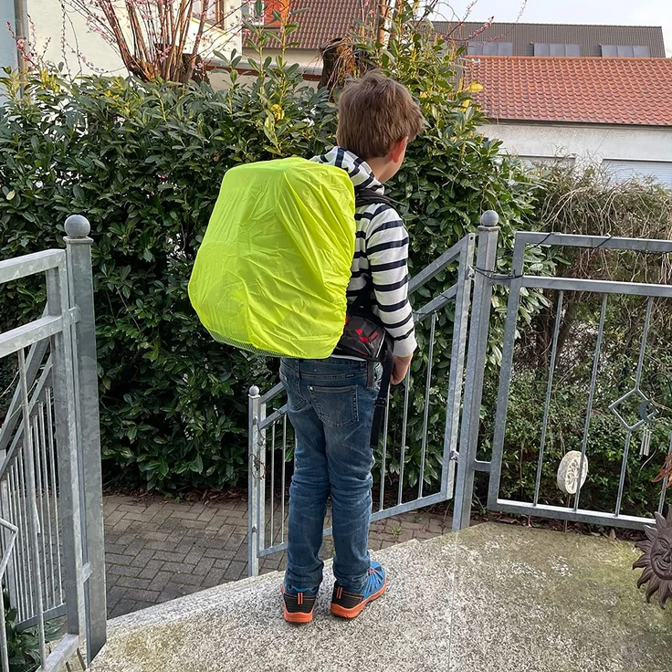 Wedo 2411065 Regenhülle, leuchtgelb – Bild 5