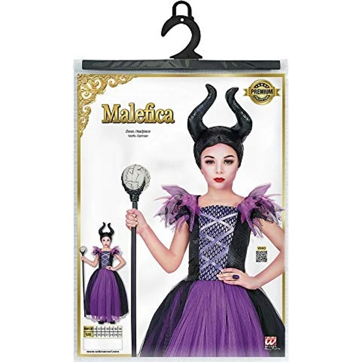 Widmann - Kinderkostüm Malefizia - 158 cm / 11-13 Jahre – Bild 2