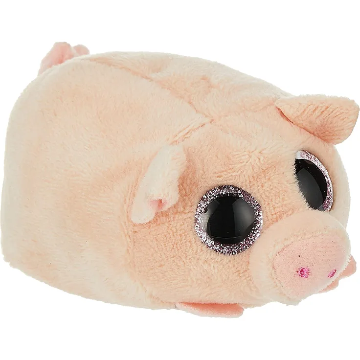 TY 41248 Curly Pig Plüschtier, Mehrfarbig