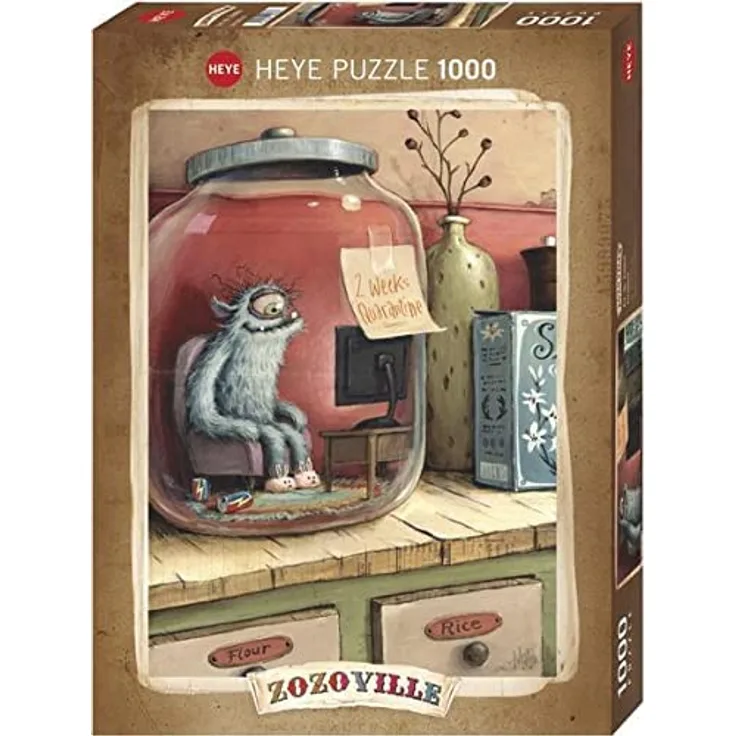 Puzzle 1000 Zozoville Two weeks of quarantine