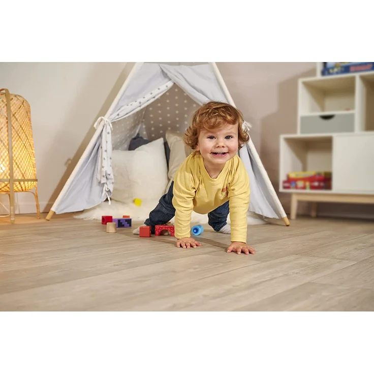 Eichhorn Holz-Soundbausteine, 12 bunt bedruckte Klangbausteine mit verschiedenen Geräuschen, Bausteine aus Birkenholz für Kinder ab 12 Monaten – Bild 4