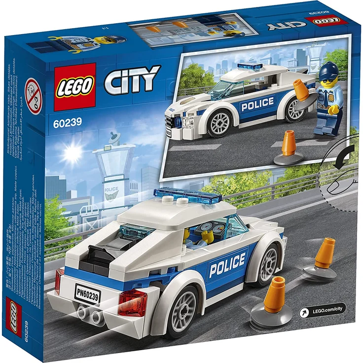 LEGO City 60239 Streifenwagen mit Polizist-Minifigur – Bild 8