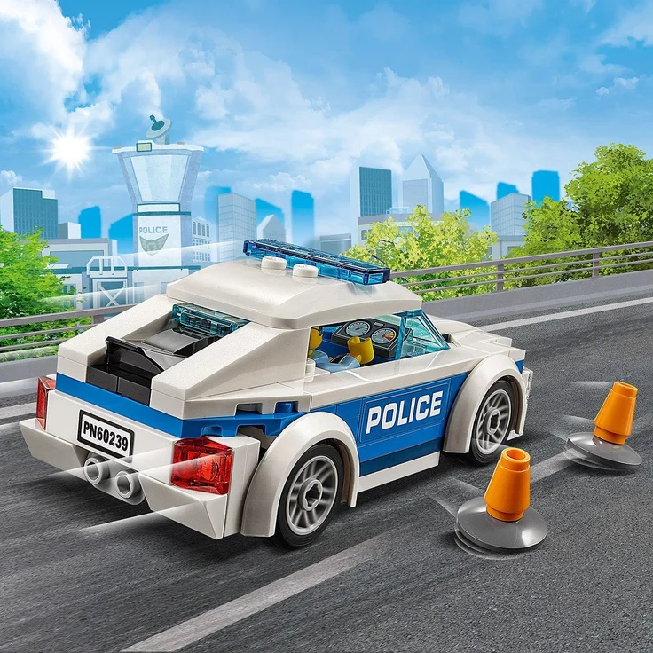 LEGO City 60239 Streifenwagen mit Polizist-Minifigur – Bild 3
