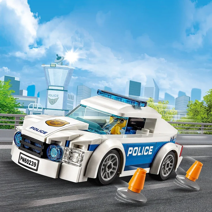 LEGO City 60239 Streifenwagen mit Polizist-Minifigur – Bild 2