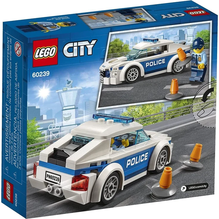 LEGO City 60239 Streifenwagen mit Polizist-Minifigur – Bild 7