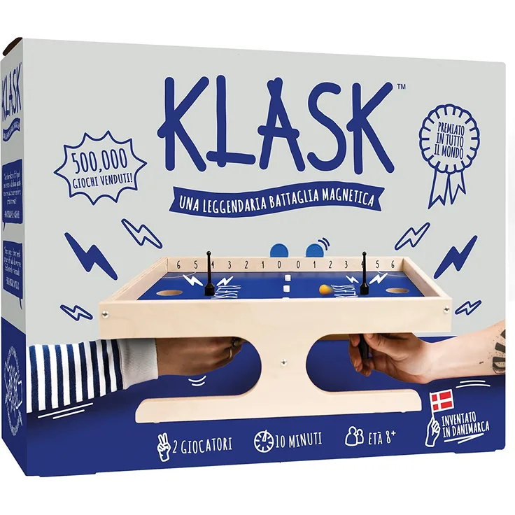 dVGiochi- Klask italienische Version, Mehrfarbig, GHE140