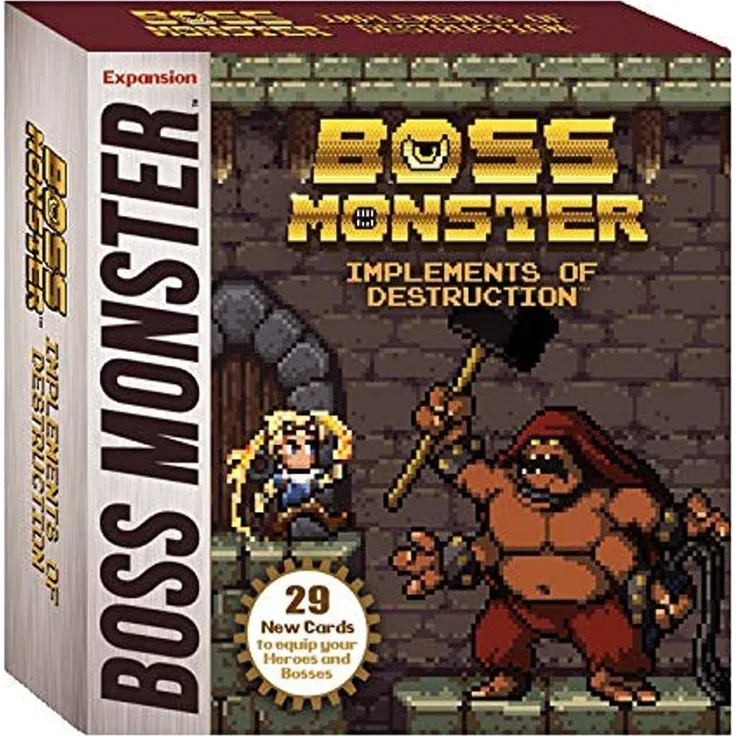 Brotherwise Games 016BGM Boss Monster Implements of Destruction Brettspiele