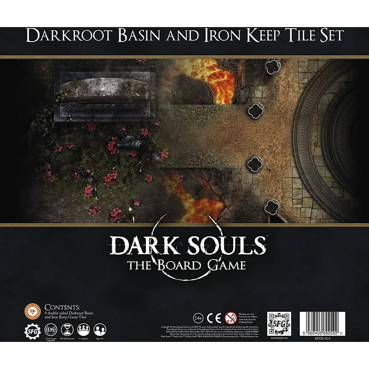 Dark Souls: The Board Game - Darkroot Basin and Iron Keep Tile Set – Bild 2