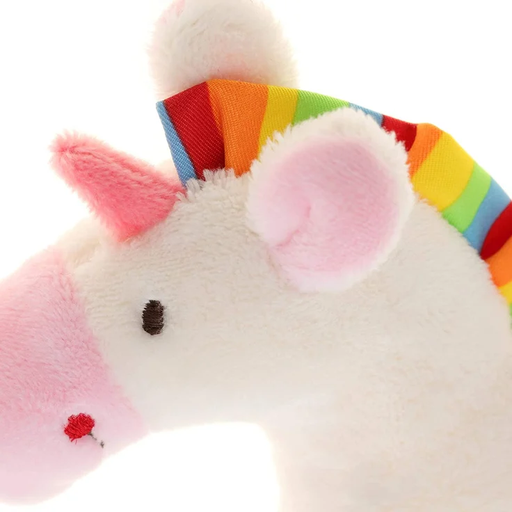 sigikid, Mädchen, Mini-Rassel Einhorn, Red Stars, Weiß, 42187 - Preisvergleich – Bild 5