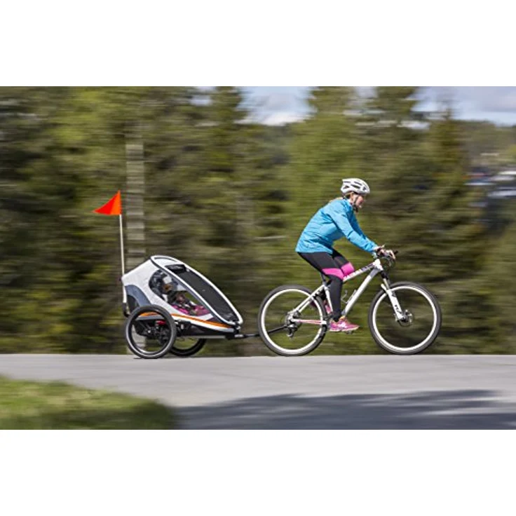Hamax Unisex Extra Anhängerkupplung für 2 nd Bike Anhänger, schwarz – Bild 2