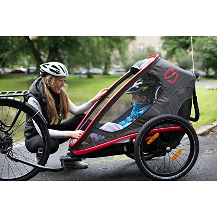 Hamax Unisex Extra Anhängerkupplung für 2 nd Bike Anhänger, schwarz – Bild 3