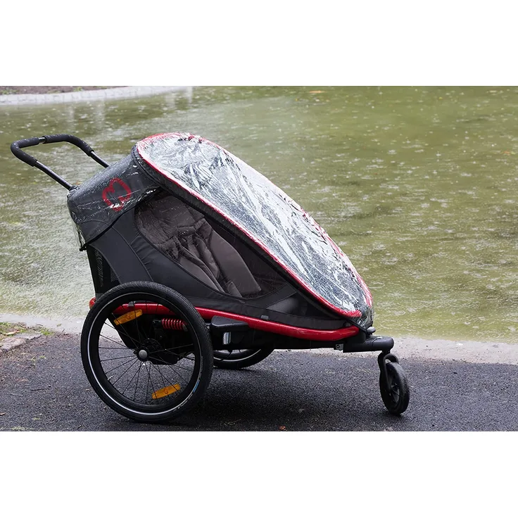 HAMAX Rain Cover for Outback One/Avenida One transparent 2020 Fahrradanhänger