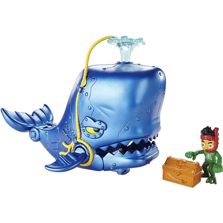 Mattel CGJ89 Fisher-Price - Käpt'n Jake und die Nimmerland Piraten Großes Wal-Abenteuer