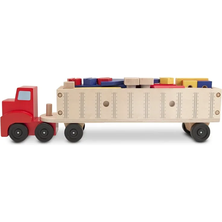 Melissa & Doug Riesenlaster-Bausatz aus Holz (24 Teile)