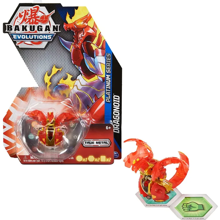 Bakugan Diecat Strength - Dragonoid Red