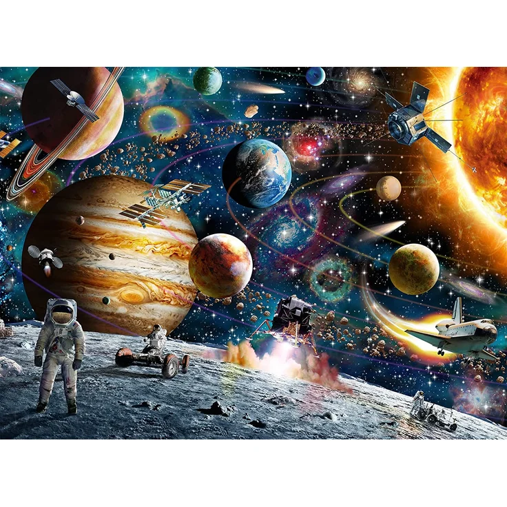 Ravensburger Kinderpuzzle 10016 - Im Weltall - 150 Teile – Bild 2