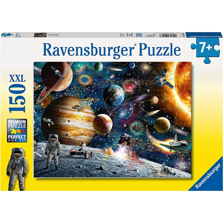 Ravensburger Kinderpuzzle 10016 - Im Weltall - 150 Teile – Bild 1