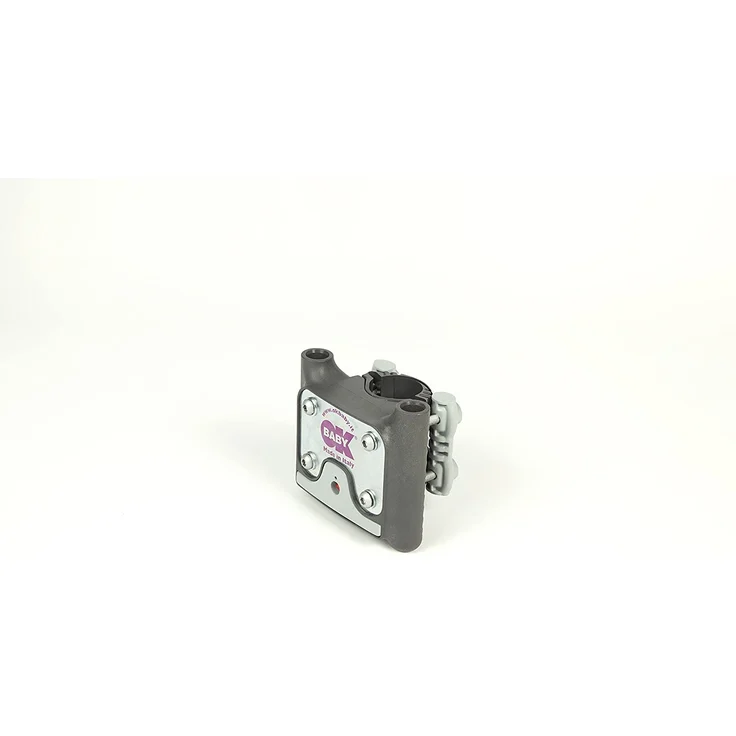 OK Baby Kinder 10+ Hinterrad-fahrradsitz, schwarz-Silber, 22kg – Bild 5