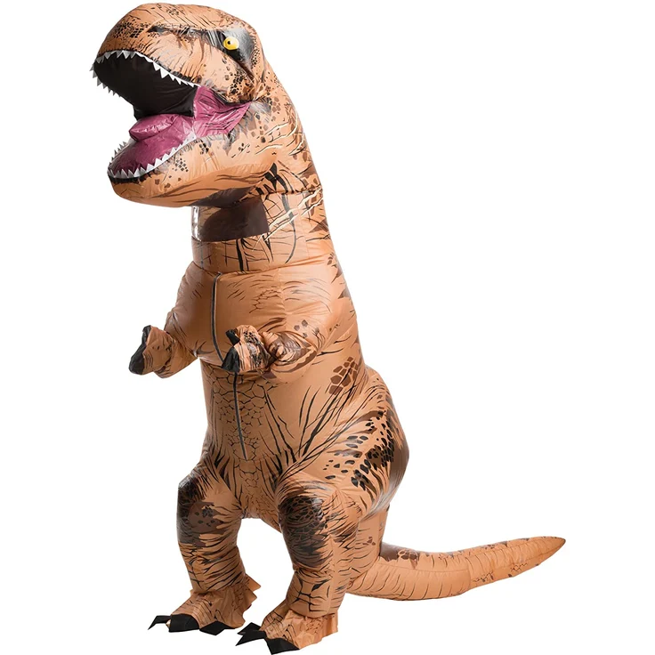 Rubie's Aufblasbares T-Rex-Dinosaurier-Kostüm, Jurassic World, für Erwachsene – Bild 10