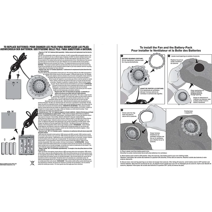 Rubie's Aufblasbares T-Rex-Dinosaurier-Kostüm, Jurassic World, für Erwachsene – Bild 9