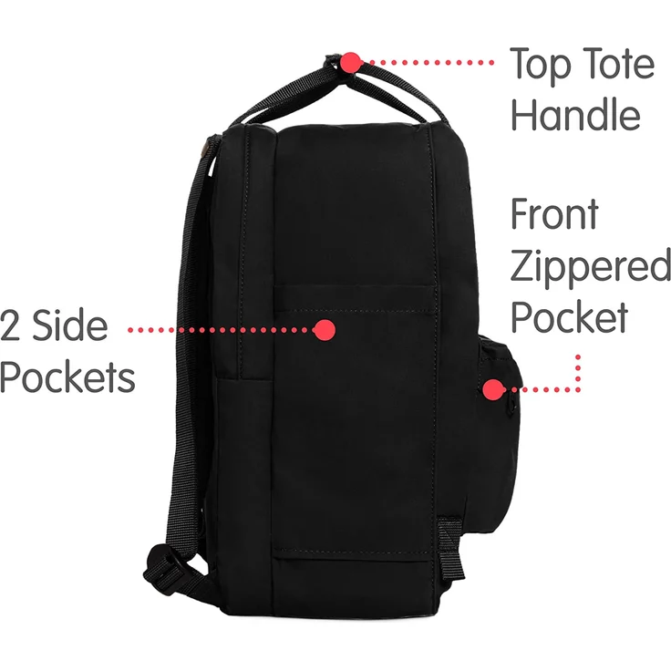 Fjällräven Kanken Laptop Classic Colors black - Größe 18 Liter (15 Zoll) – Bild 10