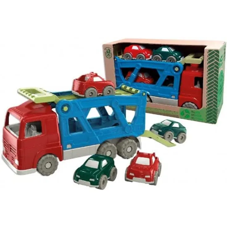 LASTWAGEN MIT AUTOS BABY RECYCLED 6098