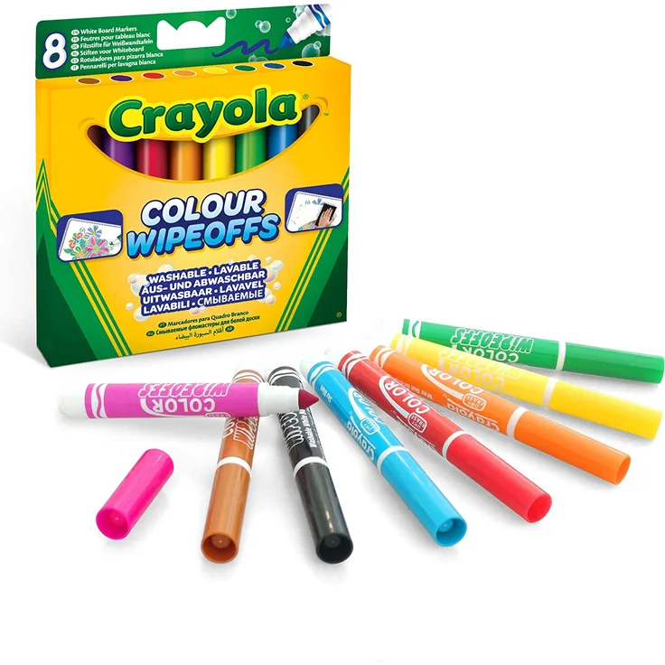Crayola 5082236 - Whiteboard Folienstifte 8 Stück
