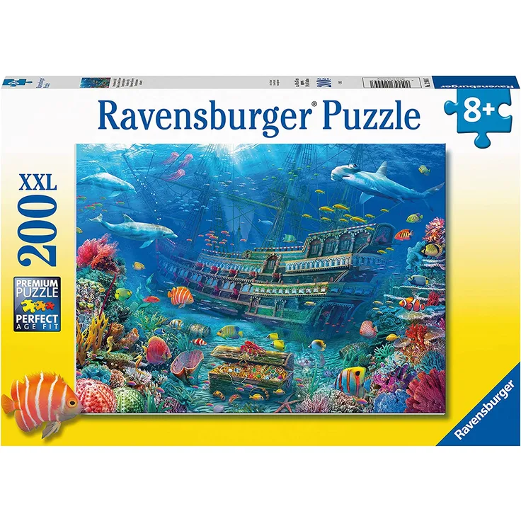 Ravensburger Kinder Puzzle XXL 200 Teile Versunkenes Schiff - Preisvergleich