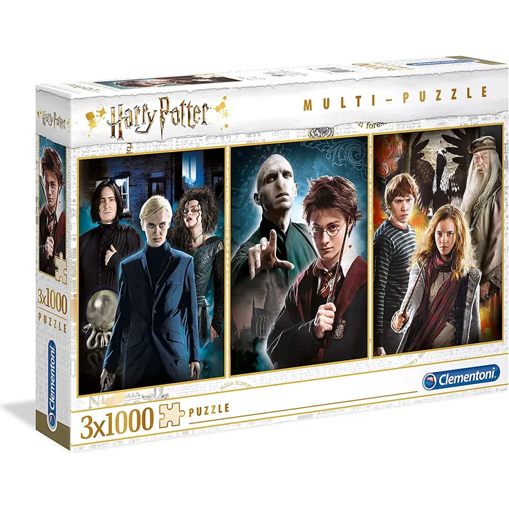 Clementoni 3 x 1000 T Harry Potter