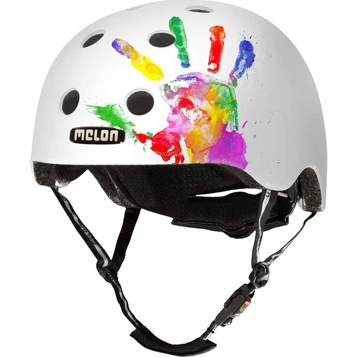 Melon Fahrradhelm Urban Active Hand Polycarbonat Größe 52-58 cm