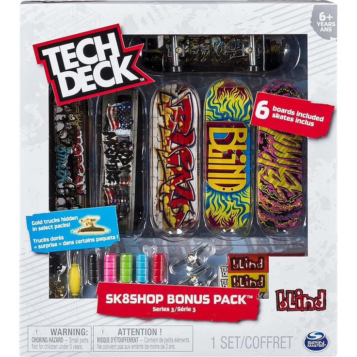 Spin Master Tech Deck 'Sk8Shop Bonus Pack', ab 6 Jahren, 1x Set, zufällige Auswahl – Bild 12