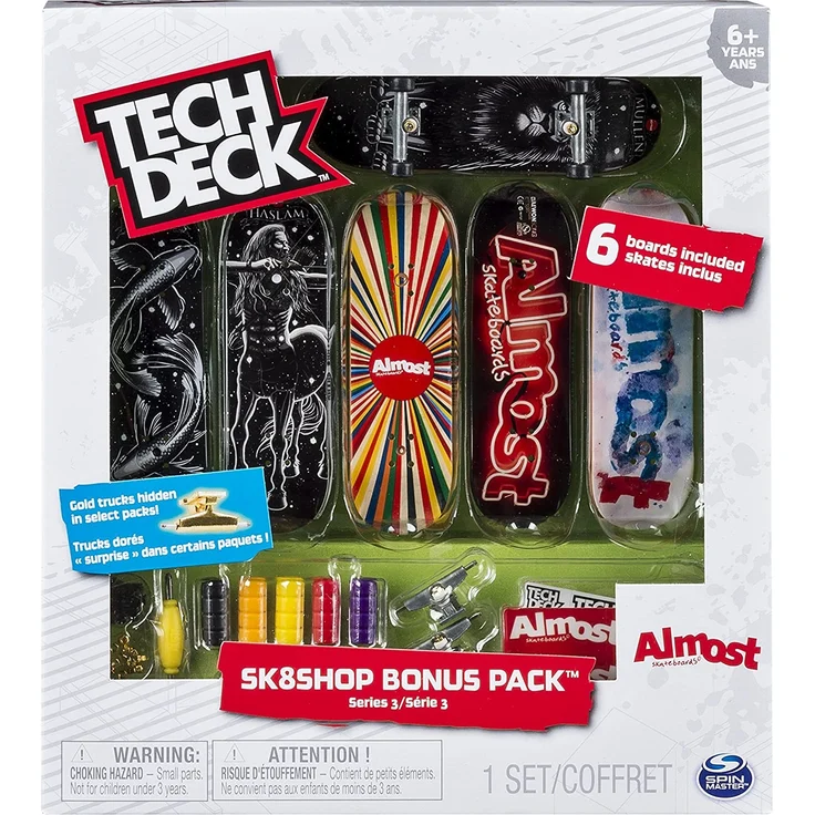 Spin Master Tech Deck 'Sk8Shop Bonus Pack', ab 6 Jahren, 1x Set, zufällige Auswahl – Bild 13