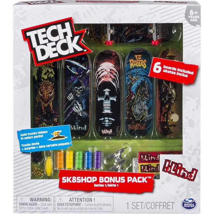 Spin Master Tech Deck 'Sk8Shop Bonus Pack', ab 6 Jahren, 1x Set, zufällige Auswahl – Bild 10