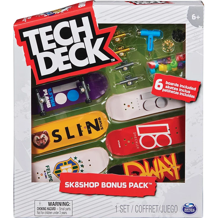 Spin Master Tech Deck 'Sk8Shop Bonus Pack', ab 6 Jahren, 1x Set, zufällige Auswahl – Bild 3