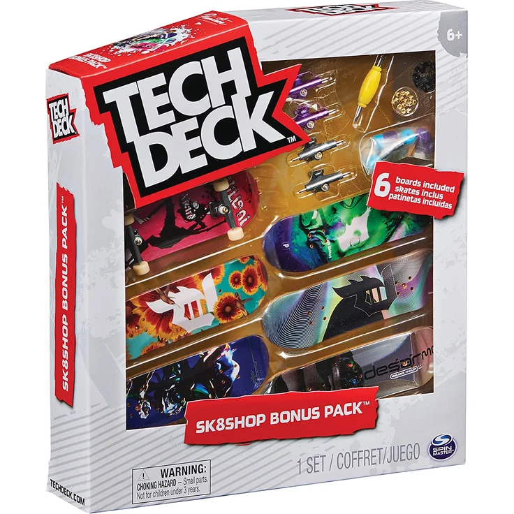 Spin Master Tech Deck 'Sk8Shop Bonus Pack', ab 6 Jahren, 1x Set, zufällige Auswahl – Bild 7