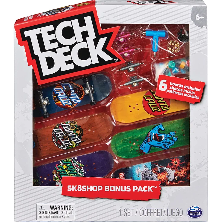 Spin Master Tech Deck 'Sk8Shop Bonus Pack', ab 6 Jahren, 1x Set, zufällige Auswahl – Bild 1