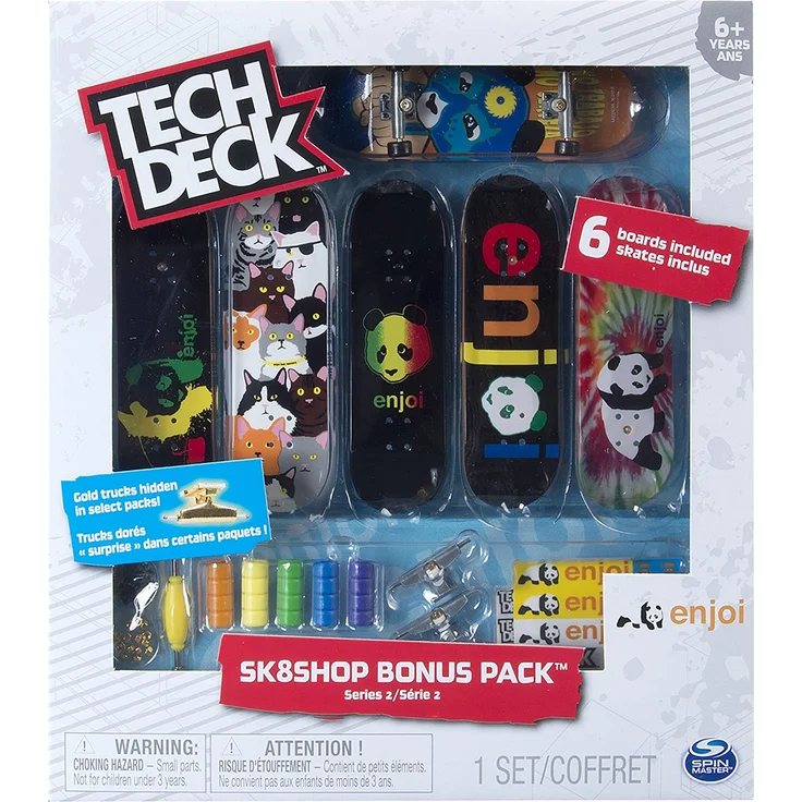 Spin Master Tech Deck 'Sk8Shop Bonus Pack', ab 6 Jahren, 1x Set, zufällige Auswahl – Bild 14