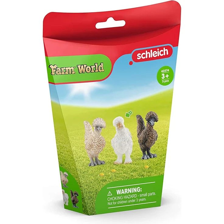 Schleich Farm World 42574 Hühnerfreunde Spielfiguren – Bild 6