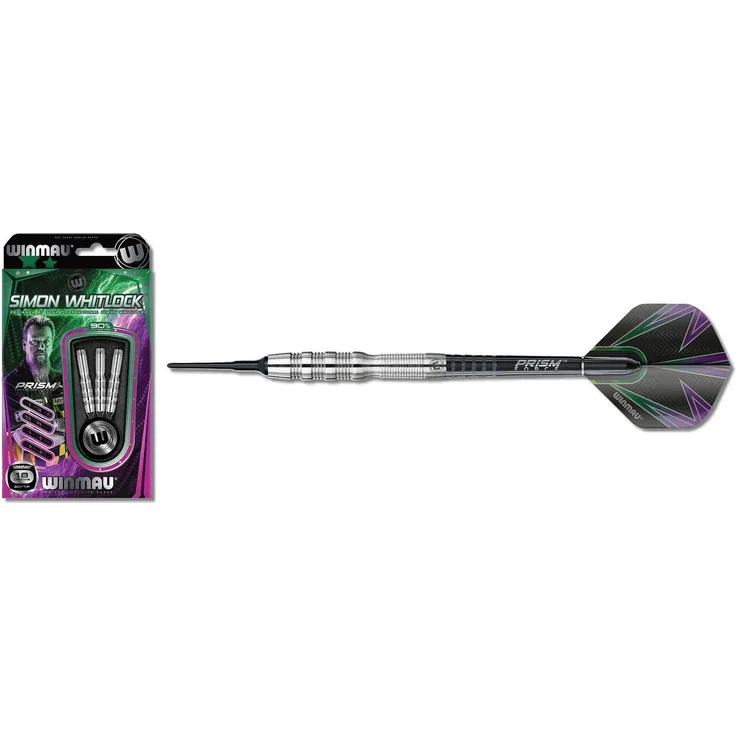 Winmau Simon Whitlock Silver 90% Softtip