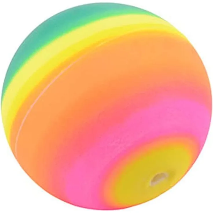 regenbogenbälle 7 cm Gummi 3-teilig