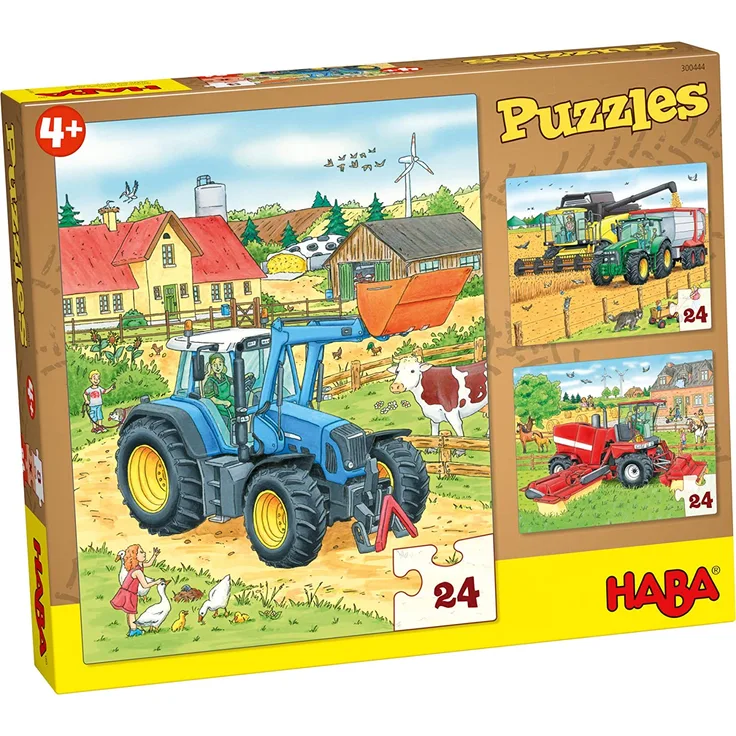 Puzzles Traktor und Co.
